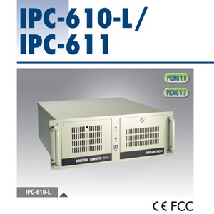 研華智能IPC-610-L工控機高度AT或ATX多串網口 支持前部可訪風扇