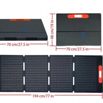 MoveTo 戶外可折疊便攜式太陽能電池板 600W